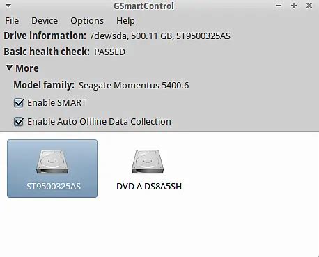 smart test hard drive ubuntu|How to monitor harddisk health with smartmontools on .